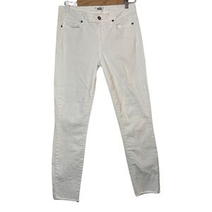 Paige White Verdugo Crop Jean Sz 29